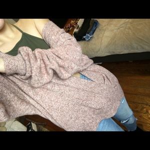 silence + noise sweater